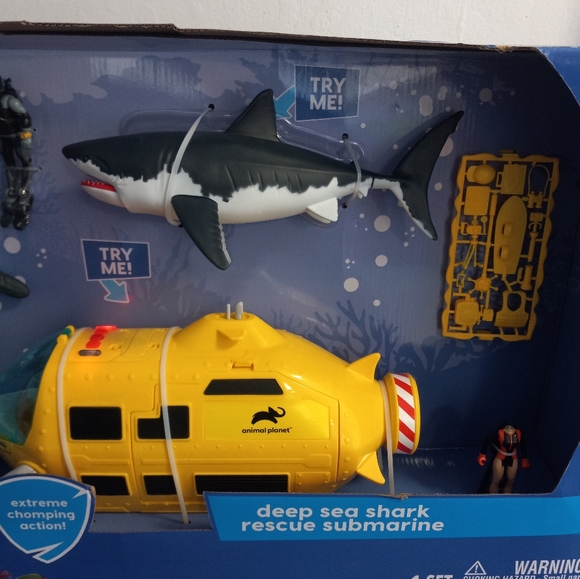 Animal Planet Deep Sea Shark Rescue Submarine Playset New Factory Sealed - Picture 4 of 12